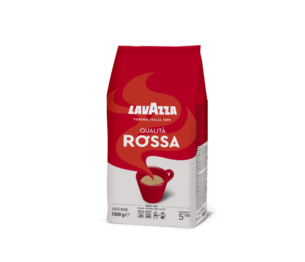 Lavazza Kawa ziarnista Qualita Rossa 1kg - 1017490 - zdjęcie 2
